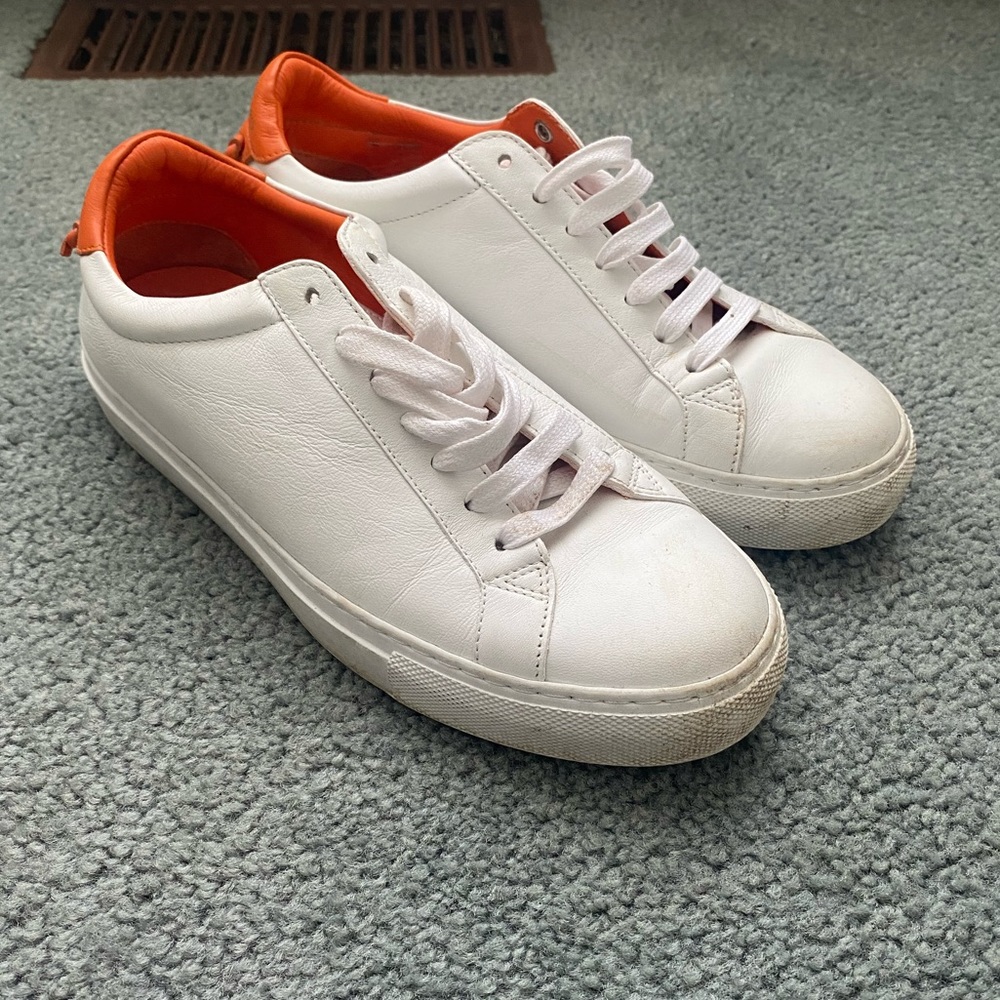 Givenchy City Calfskin Leather Sneakers